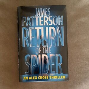 HARDCOVER JAMES PATTERSON - RETURN OF THE SPIDER